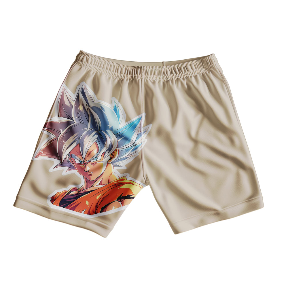 Goku Shorts for Kids – Anime Inspired Graphic Cotton Shorts
