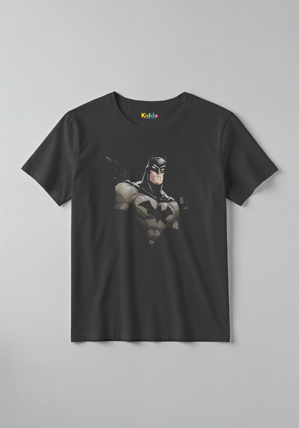 Batman Cutout Hero Tee – Kids Superhero Graphic T-Shirt - Image 6