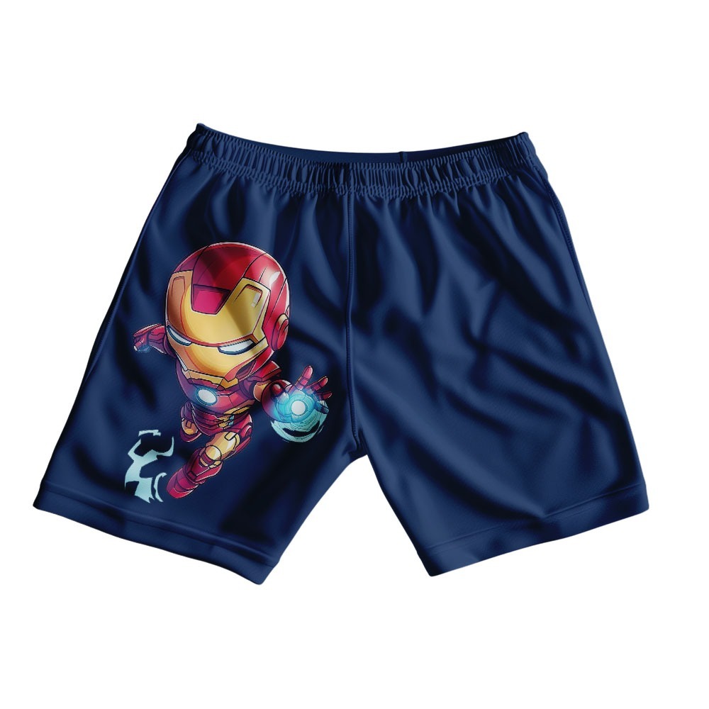 Kids Superhero Graphic Shorts