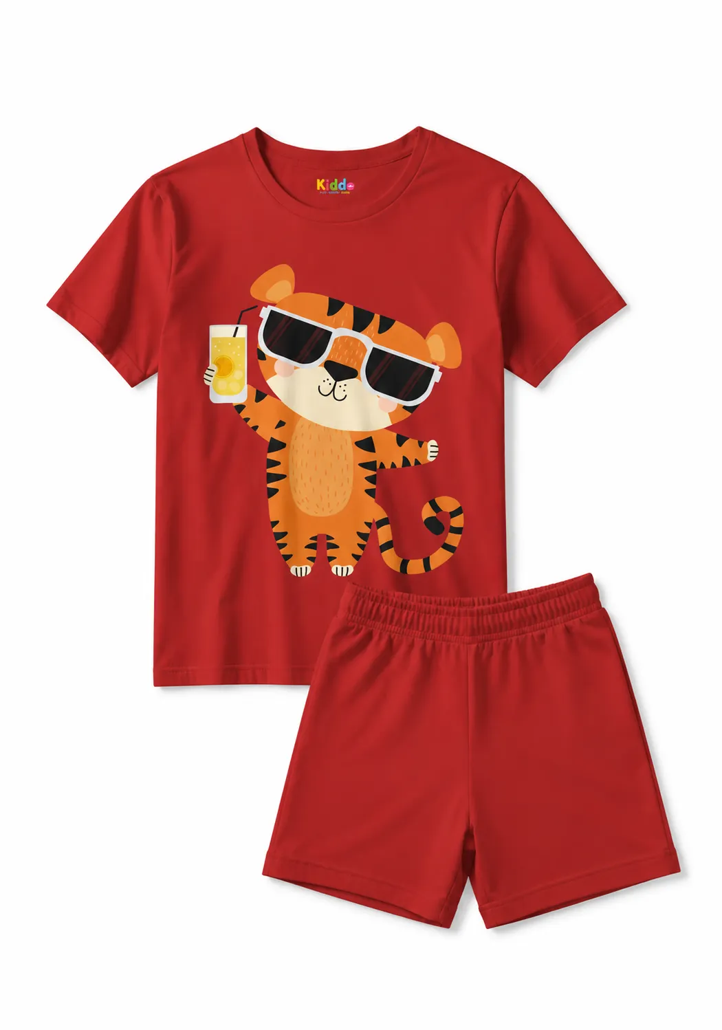 Cool Tiger Kids Coord Set