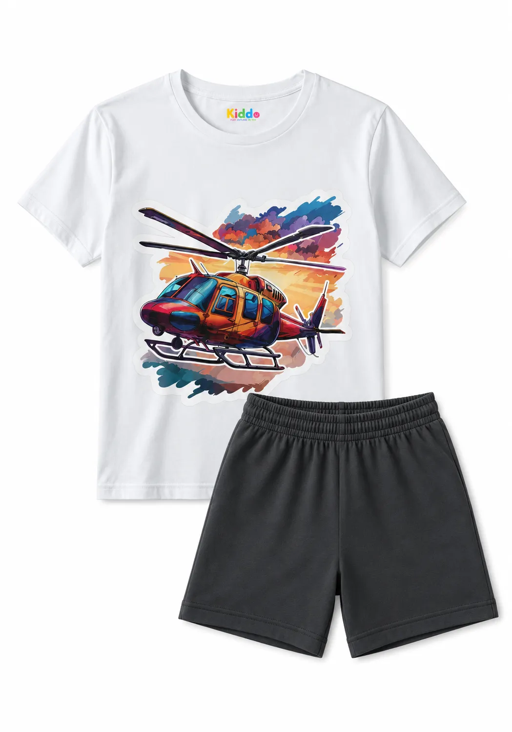 Helicopter Kids Coord Set