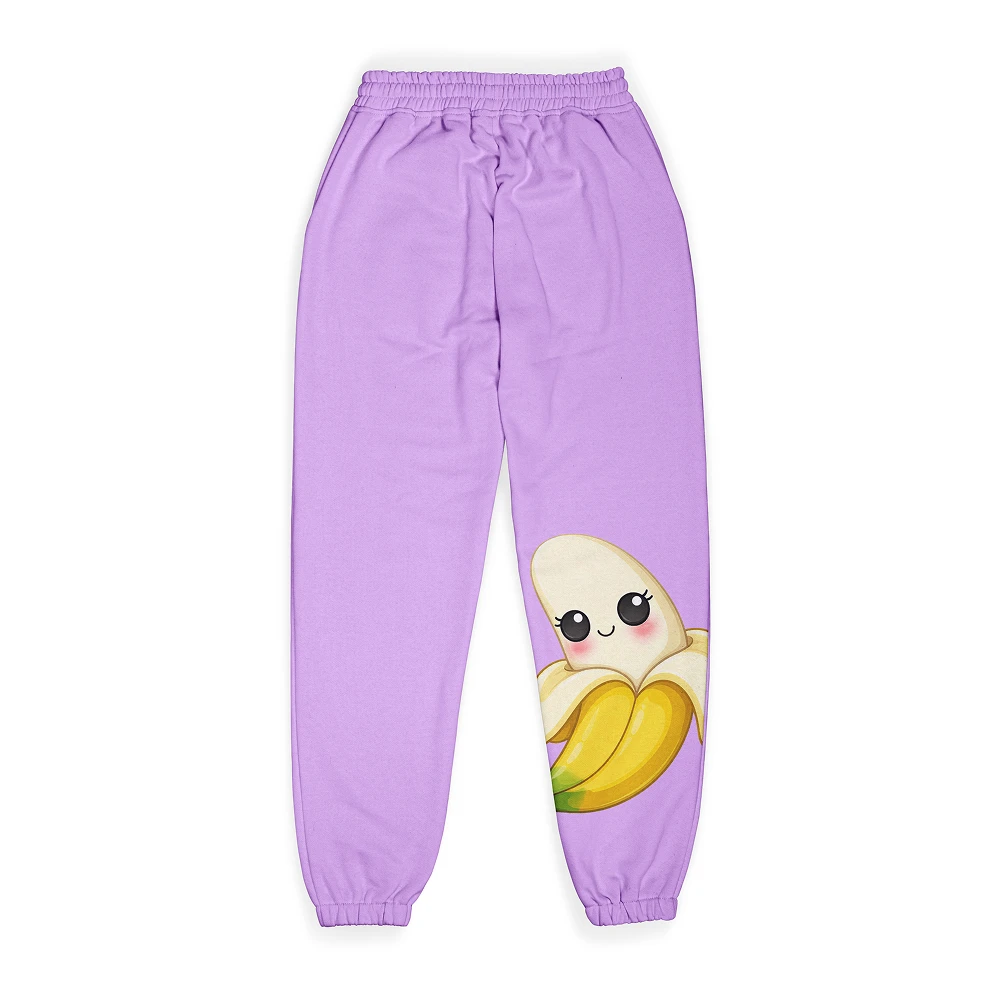 Banana Joggers for Kids – Fun Fruit Print Cotton Jogger Pants - Image 5