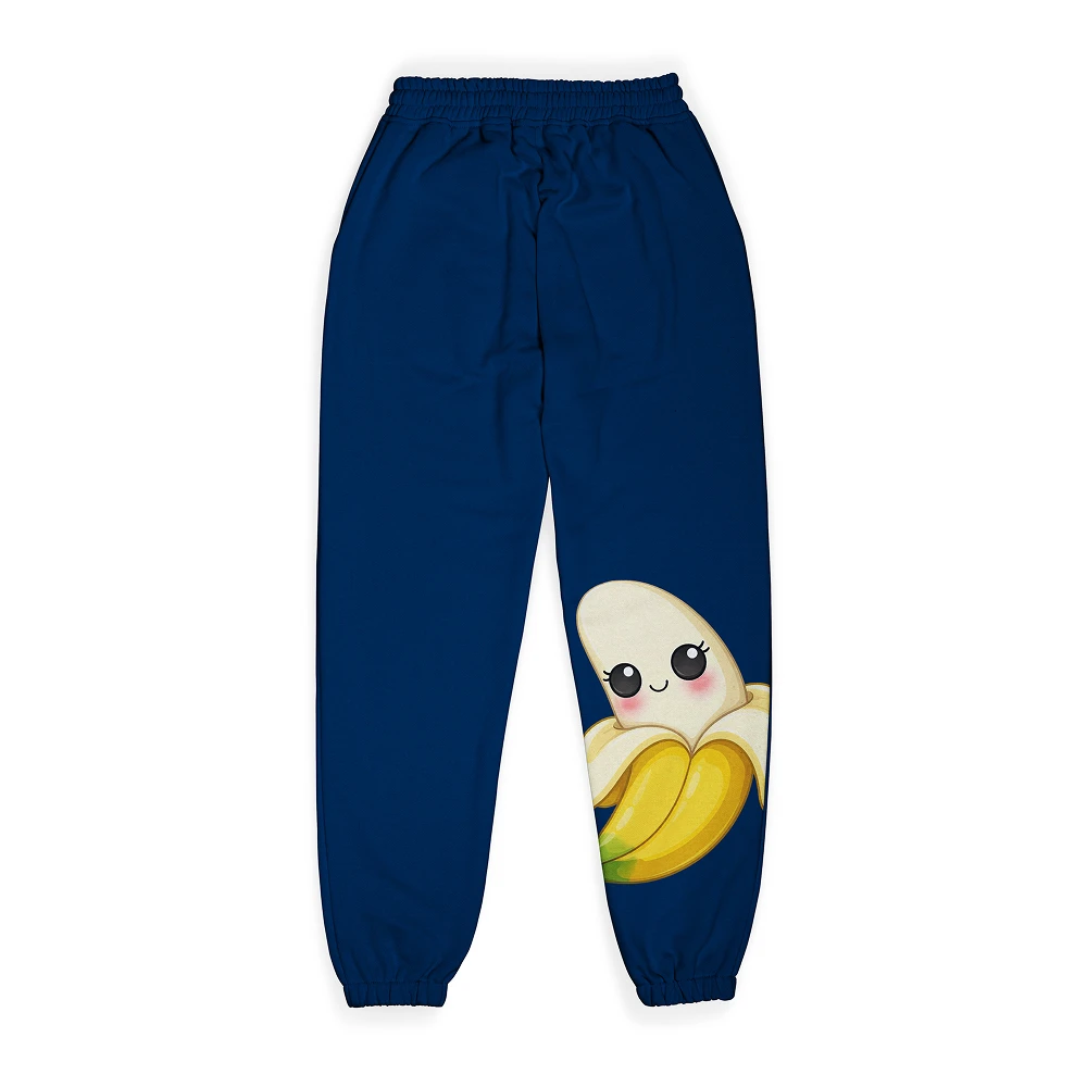 Banana Joggers for Kids – Fun Fruit Print Cotton Jogger Pants
