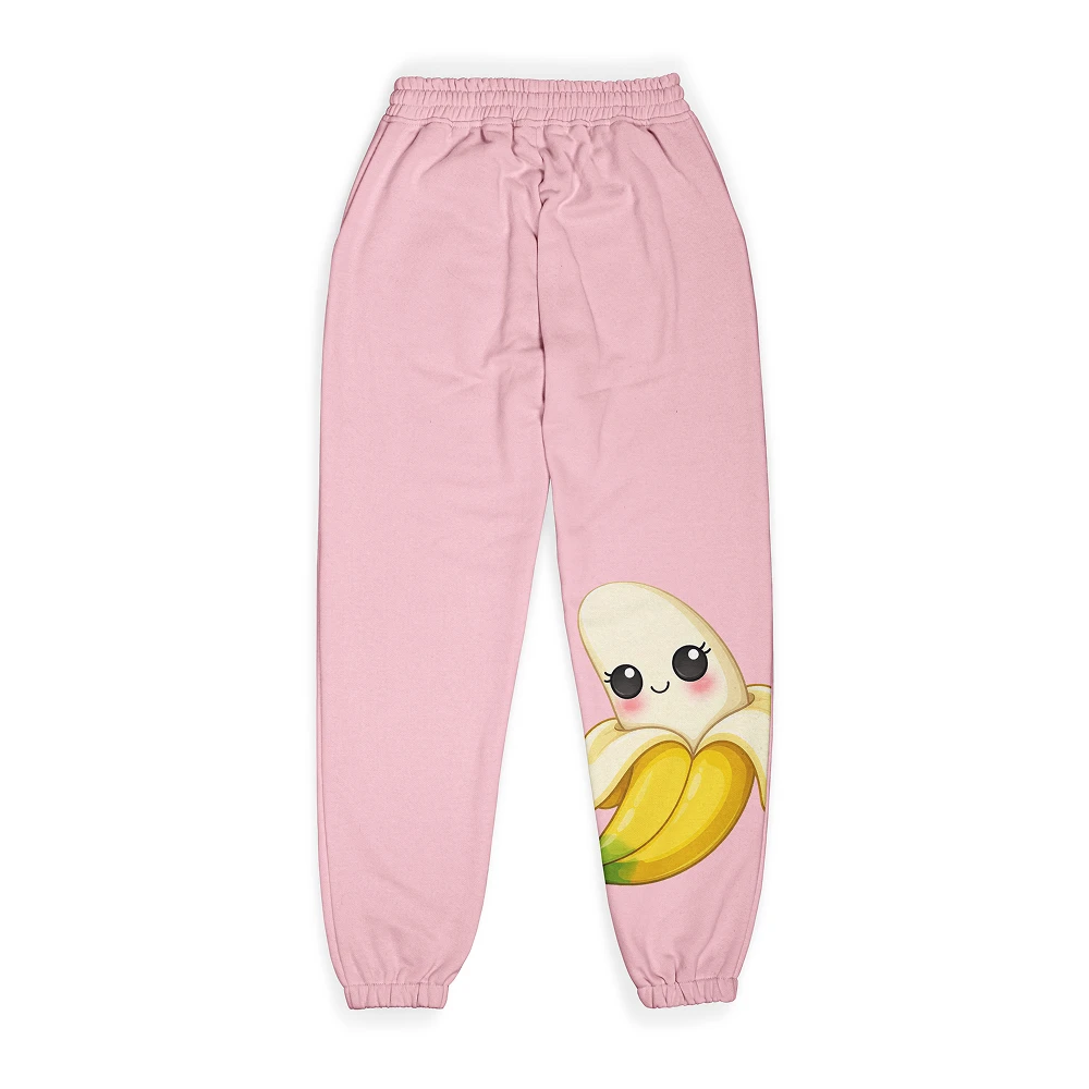 Banana Joggers for Kids – Fun Fruit Print Cotton Jogger Pants - Image 4