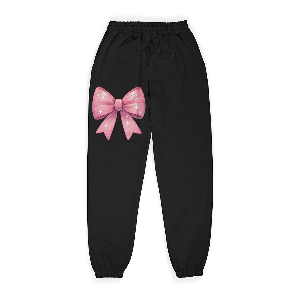 Girls Bow Jogger Pants