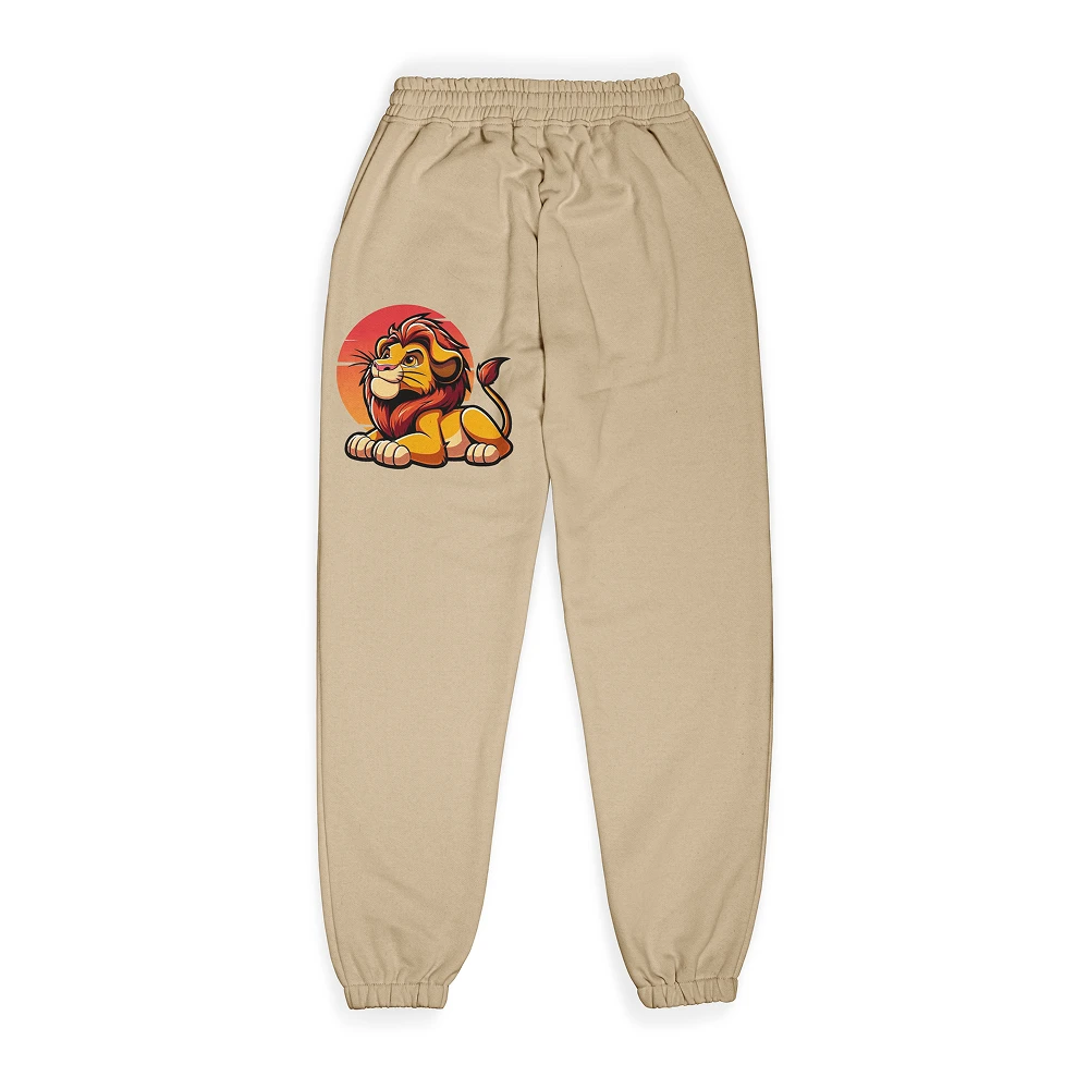 Lion Joggers for Kids – Stylish Cotton Graphic Jogger Pants - Image 3