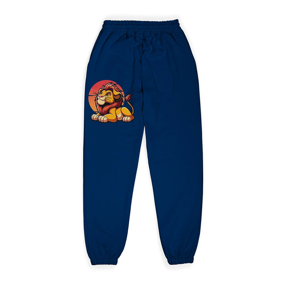 Lion Joggers for Kids – Stylish Cotton Graphic Jogger Pants - Image 5