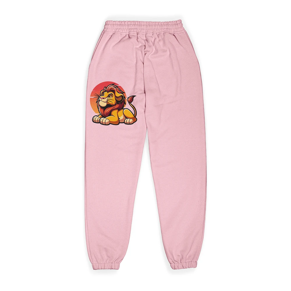 Lion Joggers for Kids – Stylish Cotton Graphic Jogger Pants