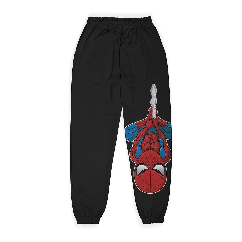 Spider Reflected Joggers for Kids – Stylish Graphic Cotton Jogger Pants