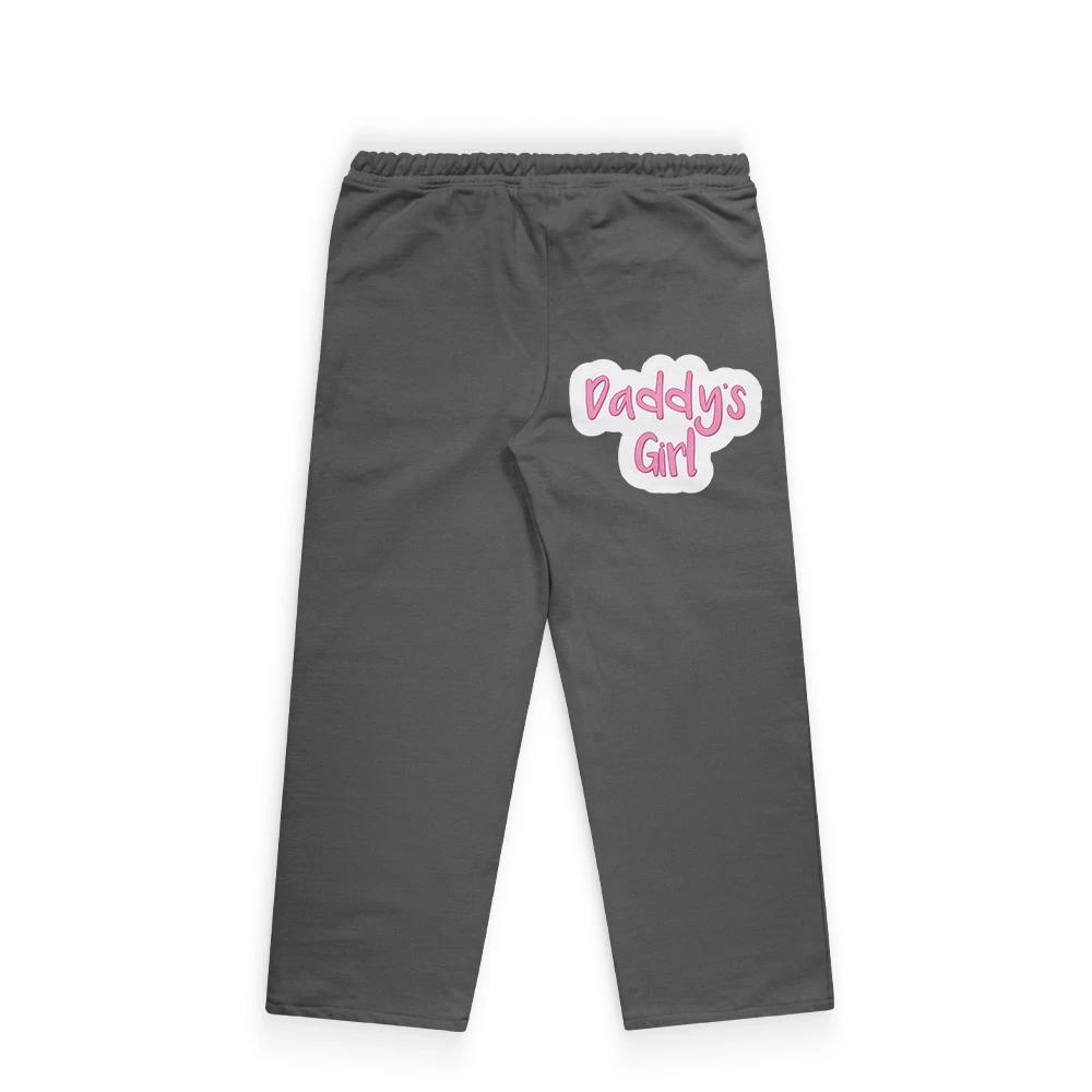 Daddy's Girl Trousers for Kids – Cute Graphic Cotton Trousers