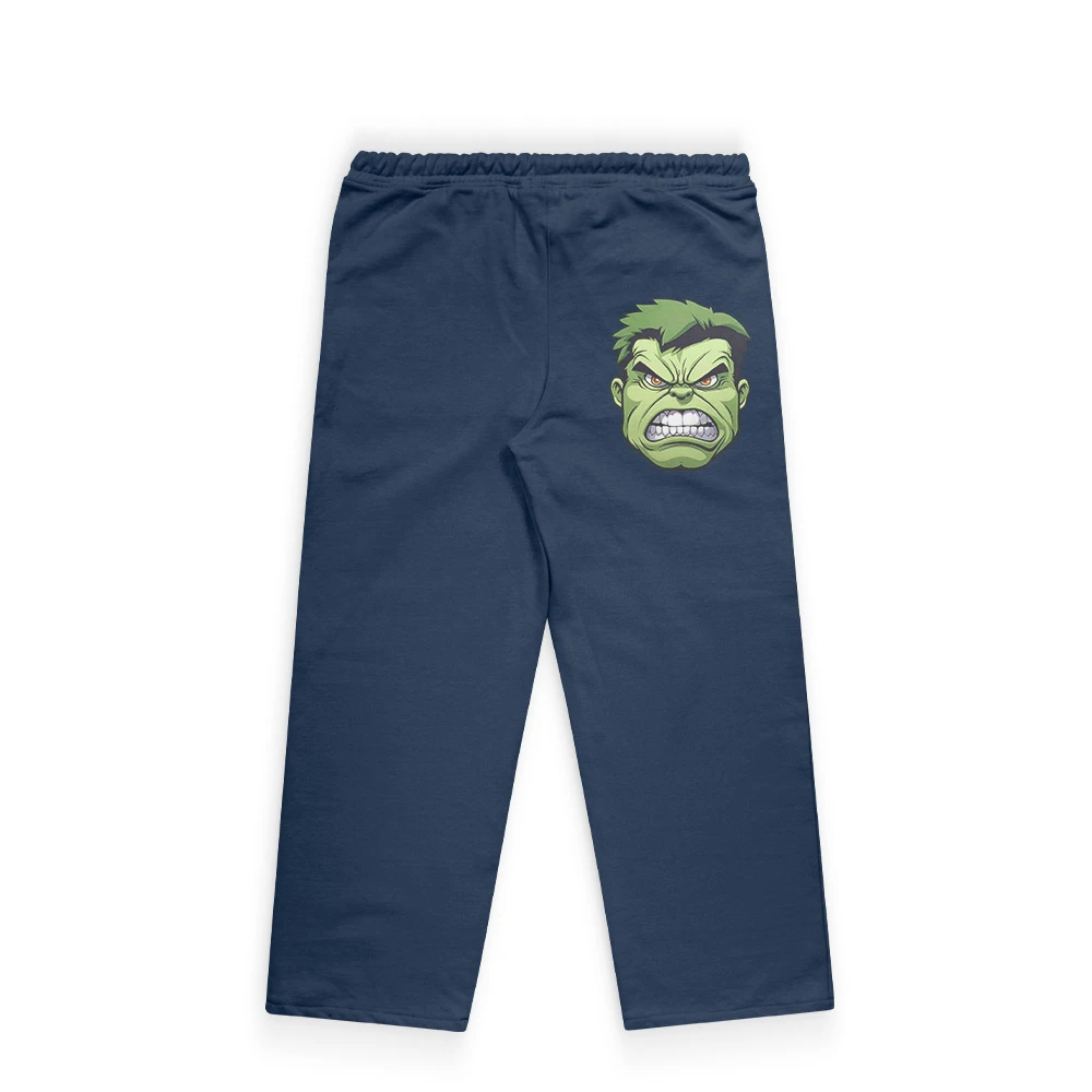 Hulk Trousers for Kids – Superhero Graphic Cotton Trousers - Image 4