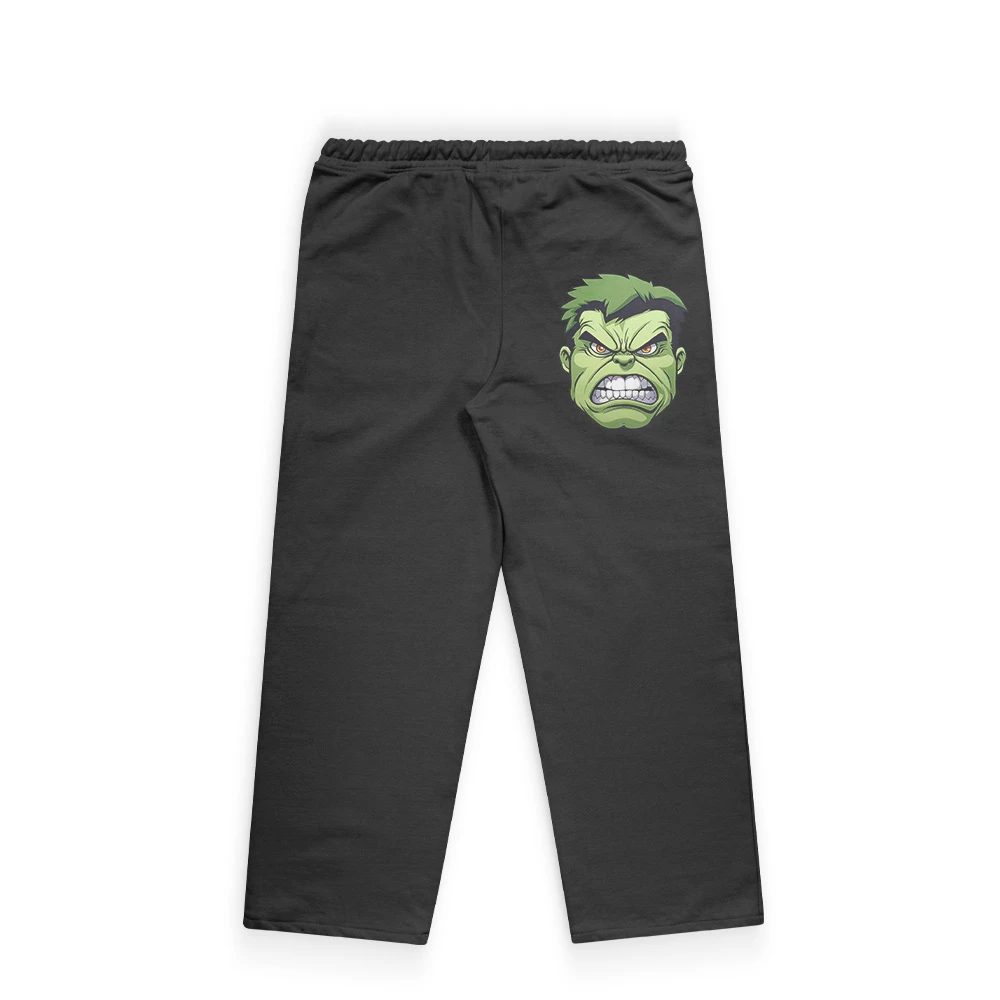 Hulk Trousers for Kids – Superhero Graphic Cotton Trousers - Image 2