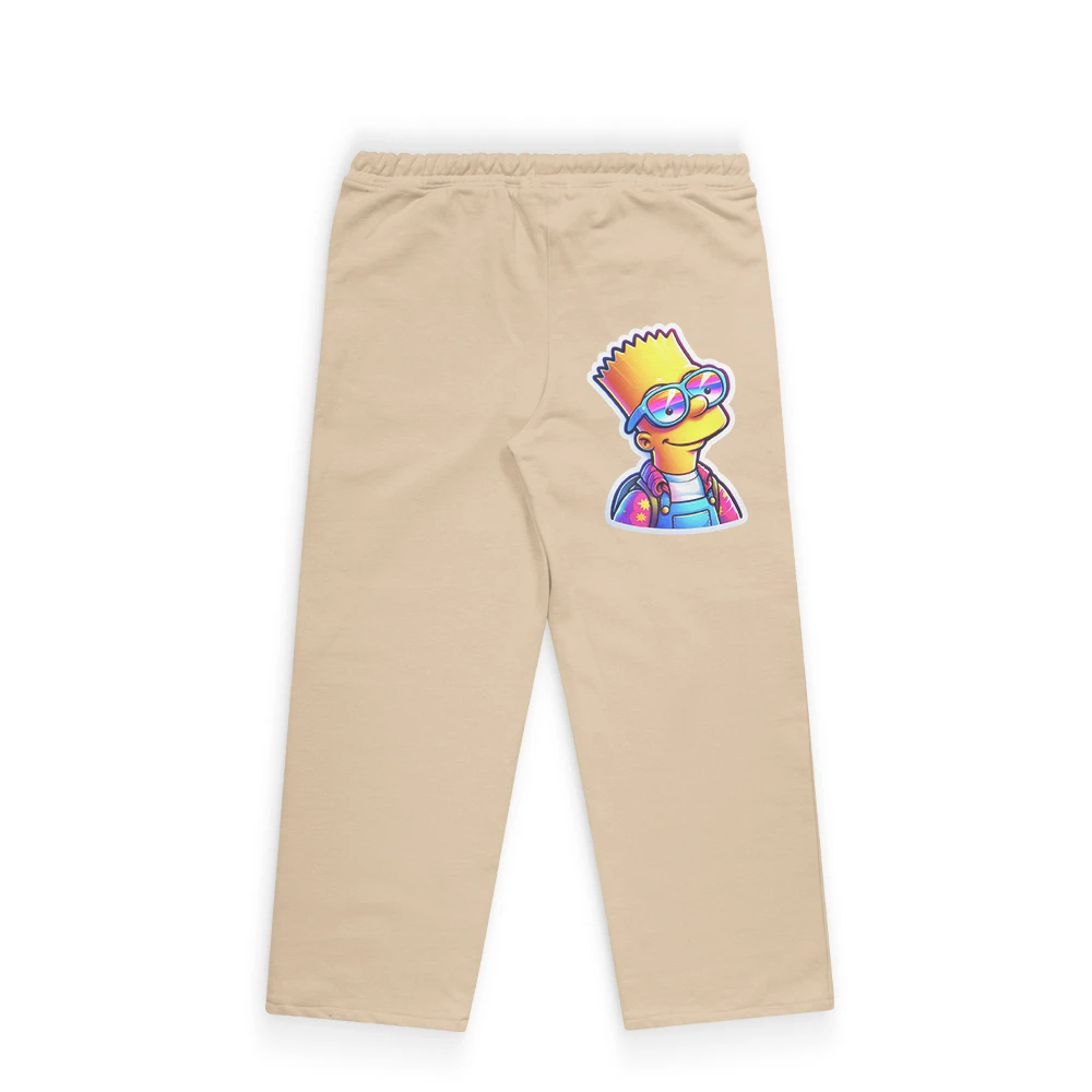 Simpson Trousers for Kids – Cartoon Graphic Cotton Trousers - Image 6