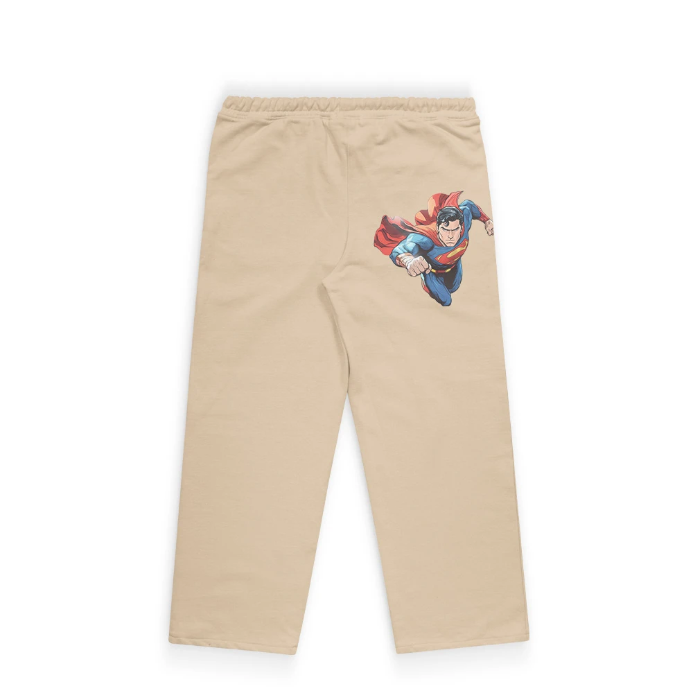 Superman Trousers for Kids – Superhero Graphic Cotton Trousers - Image 6