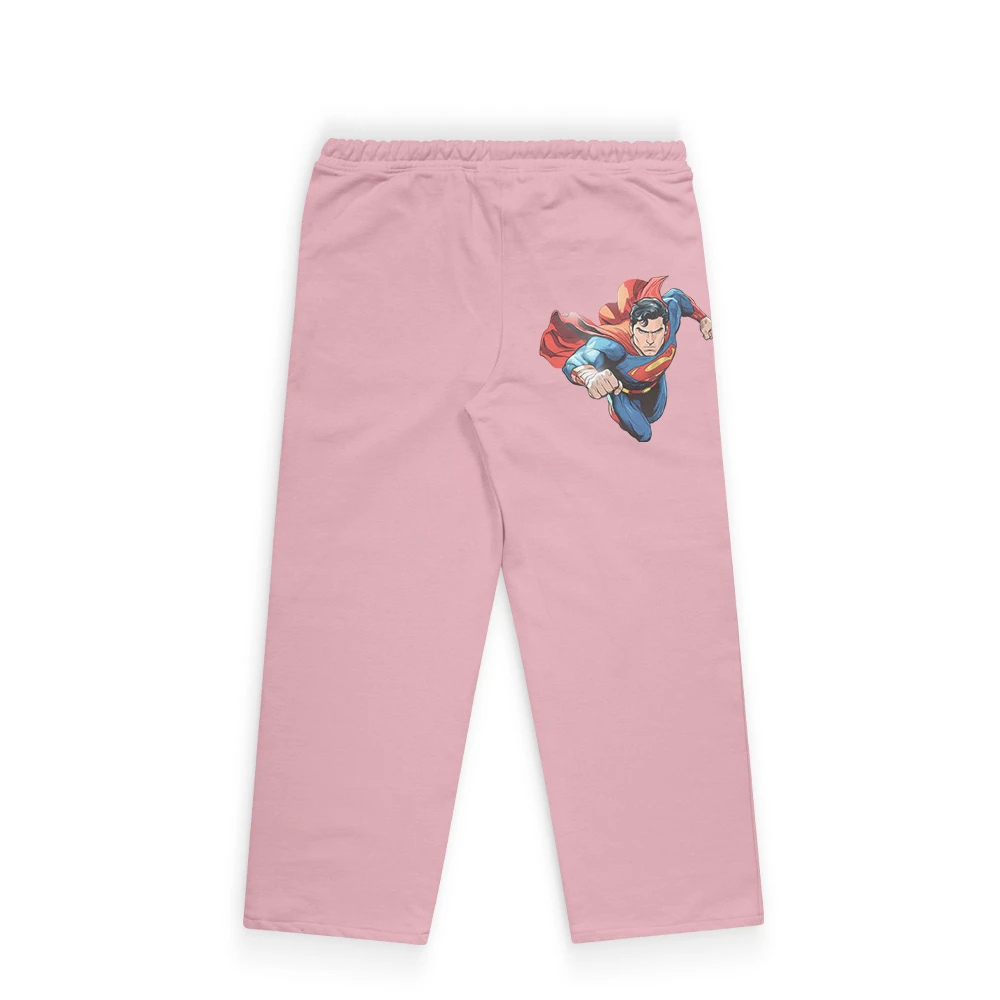 Superman Trousers for Kids – Superhero Graphic Cotton Trousers - Image 2